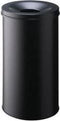 Durable Safe vuilnisbak - 60 liter - Zwart - Brandveilig