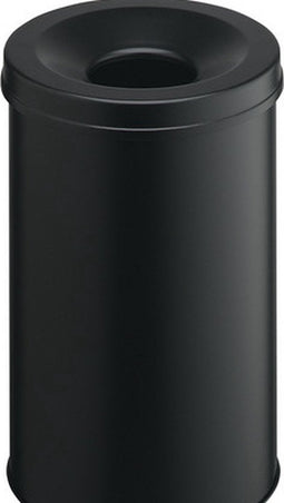 Durable Safe vuilnisbak - 60 liter - Zwart - Brandveilig