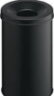 Durable Safe vuilnisbak - 60 liter - Zwart - Brandveilig