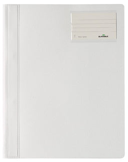 Quantore - Snelhechter durable a4 pvc etiketvenster wit | 25 stuks