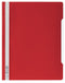 Durable - Snelhechter durable a4 pvc rood | 50 stuks