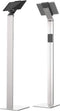 Durable tablet vloerstandaard - 270 x 1215 x 270 mm - Zilver - Anti-diefstal beveiliging