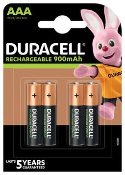 Duracell - Batterij oplaadbaar duracell 4xaaa 900mah ultra | 10 stuks