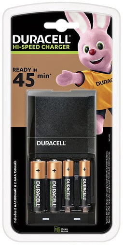 Duracell - Batterij oplader duracell cef27 + 2xaa +2xaaa | 3 stuks