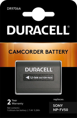 Duracell camera accu voor Sony (NP-FV50)