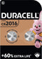 Duracell CR2016 Professional Electronics 3V 90mAh Lithium knoopcel
