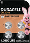 Duracell - Lithium-knoopcelbatterij - CR2016 - 4 stuks