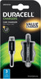 Duracell micro USB 12V car charger (5V/1A)