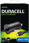 Duracell micro USB 12V car charger (5V/1A)