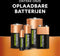 Duracell Oplaadbare 9V batterijen - 170 mAH - 1 stuk