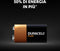 Duracell Plus alkaline 9V-batterijen, verpakking van 1
