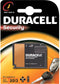 Duracell Security 6V - J - 7K67 -4LR61 - 539 Alkaline batterij