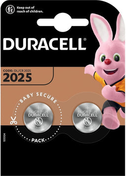 Duracell Specialties - Electronics batteries 2025 2PK Wegwerpbatterij CR2025 Lithium