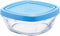Duralex Stapelbare Schaal in Gehard Glas met Plastic Deksel Freshbox 9xH4cm