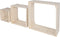 Duraline 3TC Triple Cube PlltGrenen WhitWshmet FSC Keurmerk 40x40x15cm