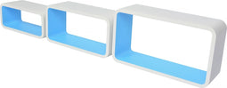 Duraline 3TC Triple Cube Rond Wit Blauw 15mm 45x25x14cm