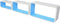 Duraline 3TC Triple Cube Rond Wit Blauw 15mm 45x25x14cm
