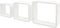 Duraline 3TC Triple Cube Rond Wit Gelakt 15mm 28x28x10cm