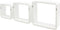 Duraline 3TC Triple Cube Rond Wit Gelakt 15mm 28x28x10cm