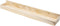 Duraline Foto Plank Verdiept Grenen 60x6x10cm
