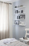 Duraline Foto Plank Wit Gelakt 80x3x9cm 6pp