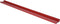 Duraline Fotoplank Rood 3x118x9cm 6pp