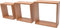 Duraline Kubusset Beuken 12mm 30x30x12cm - Set van 3