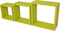 Duraline Kubusset Groen Gelakt 15mm 35x35x16cm