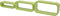 Duraline Kubusset Ronde Hoeken Groen 15mm 40x20x10cm
