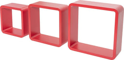 Duraline Kubusset Ronde Hoeken Rood 15mm28x28x10cm