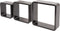 Duraline Kubusset Ronde Hoeken Zwart 15mm28x28x10cm