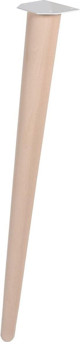 Duraline Meubelpoot Deens Hout 72cm Beuken met FSC Keurmerk