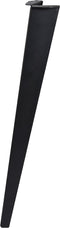 Duraline Meubelpoot Gevouwen Staal 72cm Mat Zwart