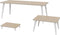 Duraline Meubelpoot Gevouwen Staal 72cm Wit