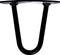 Duraline Meubelpoot Hairpin-poot Staal 10cm Mat Zwart