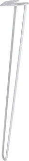 Duraline Meubelpoot Hairpin-poot Staal 72cm Wit