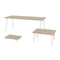 Duraline Meubelpoot Hairpin-poot Staal 72cm Wit