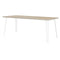 Duraline Meubelpoot Hairpin-poot Staal 72cm Wit