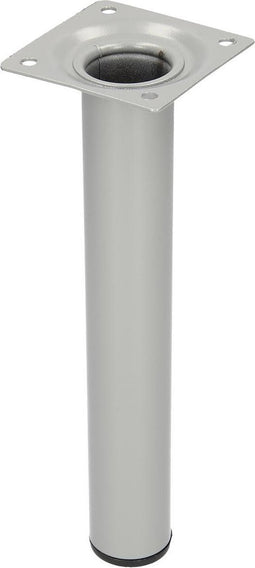 Duraline Meubelpoot Rond Grijs Staal Ø3x20cm