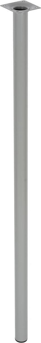 Duraline Meubelpoot Rond Grijs Staal Ø3x80cm