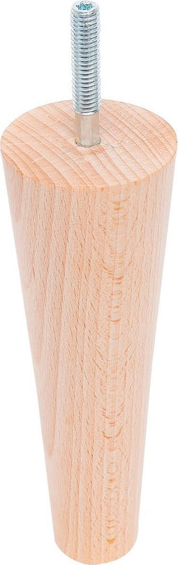 Duraline Meubelpoot Rond Taps Hout Ø4,8x15cmBeuken met FSC Keurmerk