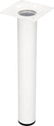 Duraline Meubelpoot Rond Wit Staal Ø3x20cm