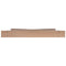 Duraline Meubelpoot X-Vorm Hout 8x78x72cm Set van 2 Beuken met met FSC Keurmerk Keurmerk
