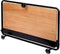Duraline Opvouw Bureau met Zwart Metalen frame 60x30cm