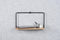 Duraline Opvouw Bureau met Zwart Metalen frame 60x30cm