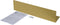Duraline Plank Gevouwen Ongepolijst Messing 60x15x15cm