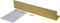 Duraline Plank Gevouwen Ongepolijst Messing 80x15x15cm