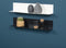 Duraline Plank Gevouwen Wit 80x15x15cm