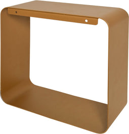 Duraline Schap Kubus Ong.Messing Metaal 2mm 28x28x12cm