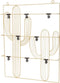 Duraline Stalen Clip Bord Cactus Goud 40x52cm
